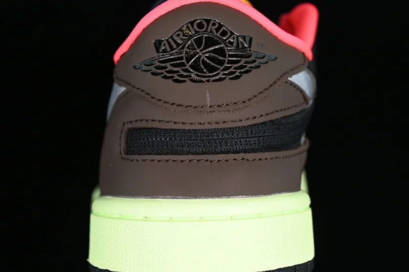 All categories Air Jordan Jordan series basketball shoes Air Jordan 1 Low Air Jordan 1 Low FlyEase "Bio Hack" AJ1 Joe 1 color stitching new low-top basketball shoes DM1206-201